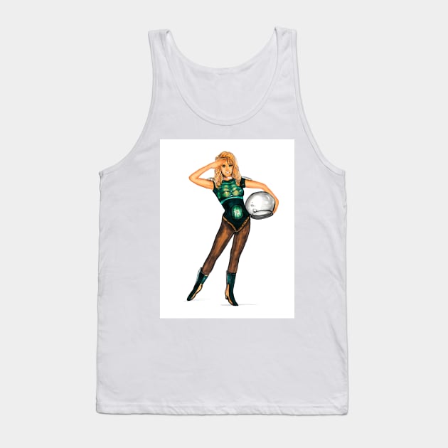 Barbarella Tank Top by Svetlana Pelin